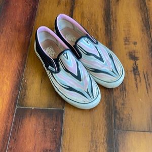 Custom vans slip on